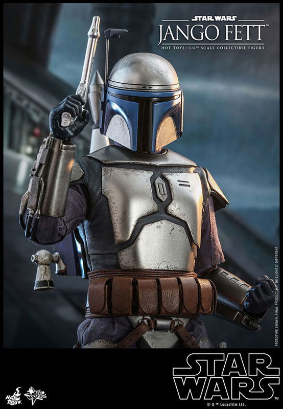 Movie Masterpiece Star Wars Episode II Attack of the Clones 1/6 Scale Collectible Figure: Jango Fett image 11
