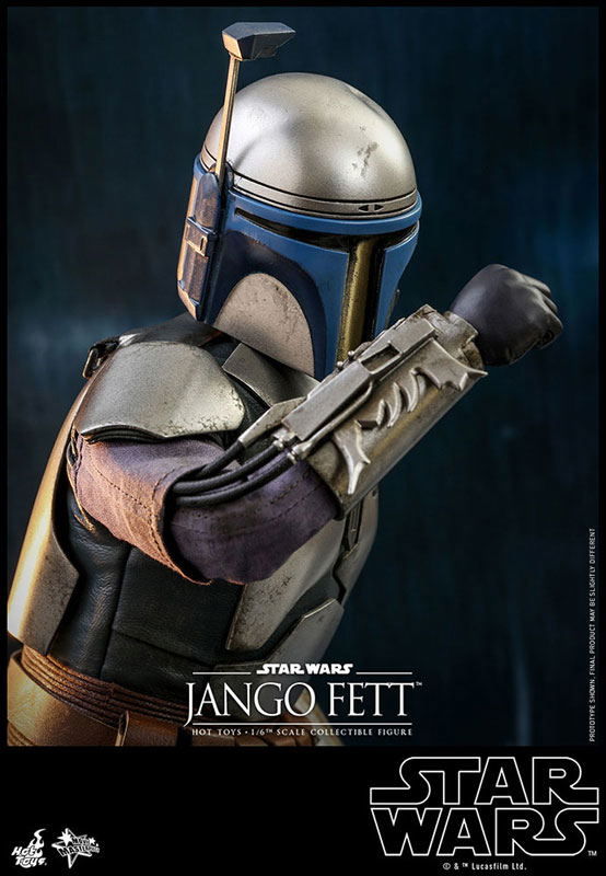 Movie Masterpiece Star Wars Episode II Attack of the Clones 1/6 Scale Collectible Figure: Jango Fett image 12