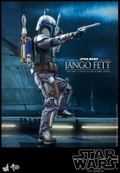 Movie Masterpiece Star Wars Episode II Attack of the Clones 1/6 Scale Collectible Figure: Jango Fett thumbnail 4