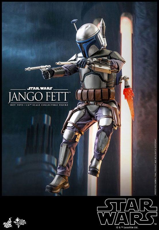 Movie Masterpiece Star Wars Episode II Attack of the Clones 1/6 Scale Collectible Figure: Jango Fett image 5