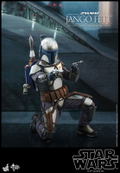 Movie Masterpiece Star Wars Episode II Attack of the Clones 1/6 Scale Collectible Figure: Jango Fett thumbnail 8