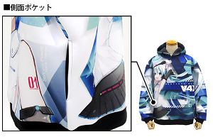 Hatsune Miku V4X - Hatsune Miku V4X Full Graphic Pullover Hoodie (L Size)