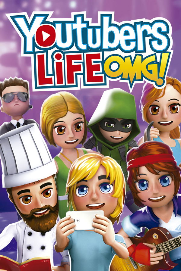 Youtubers Life OMG! <span class="ext" style="background-color: #2a475e; color: #FFFFFF;">STEAM</span> <span class="ext ext_digital">digital</span> image 1