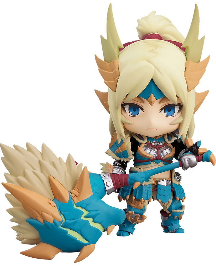 Nendoroid No. 1407 Monster Hunter World Iceborne: Hunter Female Zinogre Alpha Armor Ver. [GSC Online Shop Exclusive Ver.] image 1