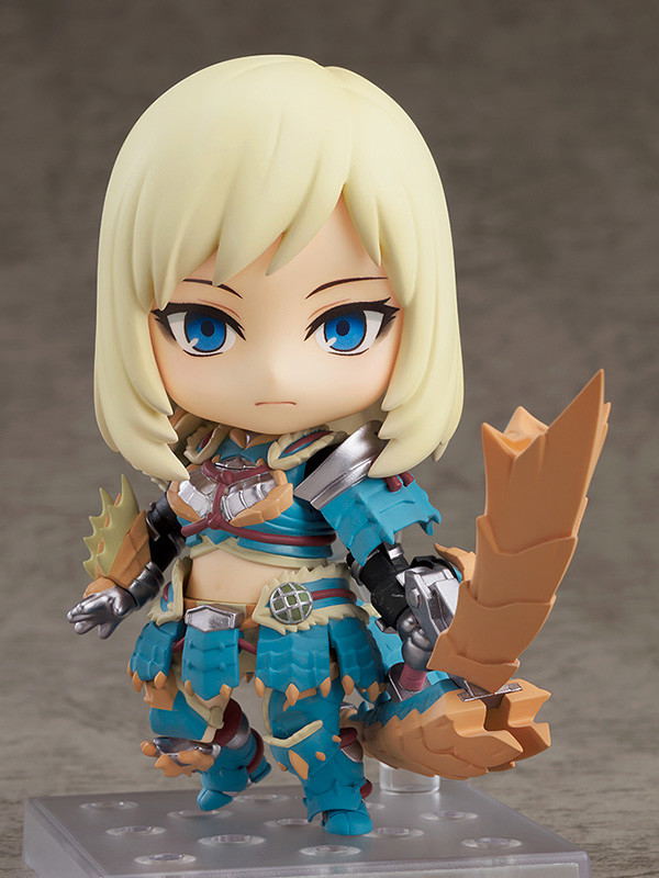 Nendoroid No. 1407‐DX Monster Hunter World Iceborne: Hunter Female Zinogre Alpha Armor Ver. DX image 3