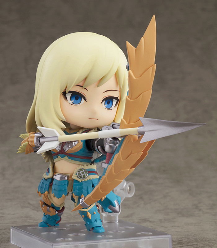Nendoroid No. 1407‐DX Monster Hunter World Iceborne: Hunter Female Zinogre Alpha Armor Ver. DX image 4
