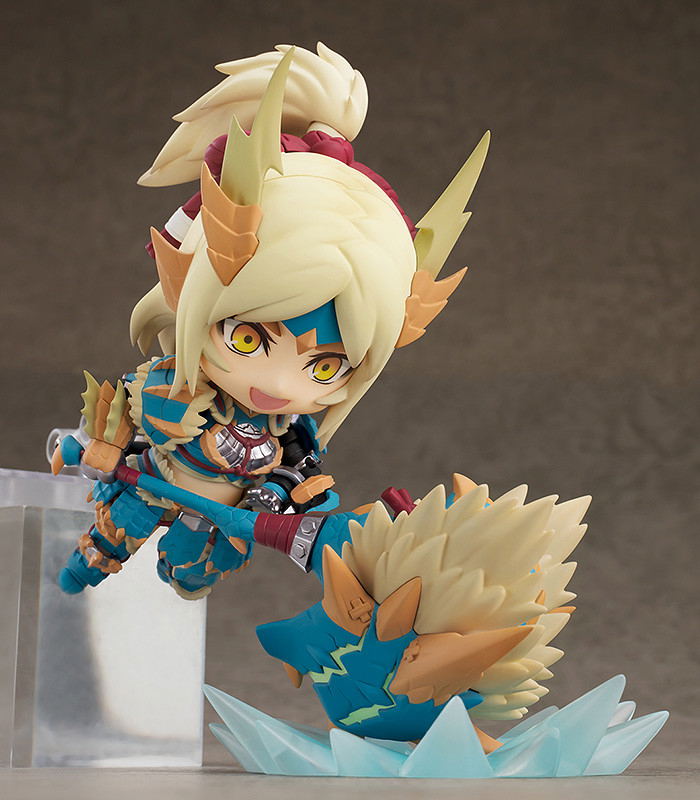 Nendoroid No. 1407‐DX Monster Hunter World Iceborne: Hunter Female Zinogre Alpha Armor Ver. DX image 8
