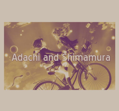 Adachi And Shimamura - Adachi And Shimamura T-shirt Light Beige (XL Size) image 2