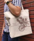 Adachi to Shimamura - Large Tote Bag Natural thumbnail 2