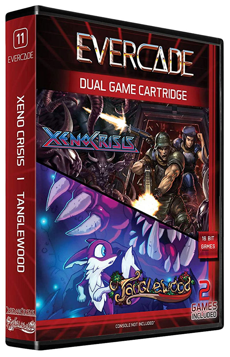Evercade Dual Game Cartridge (Xeno Crisis/Tanglewood) — Import Game Deal