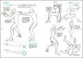 Junichi Hayama Animators Sketch Collection Of Moving People - Battle Characters thumbnail 11