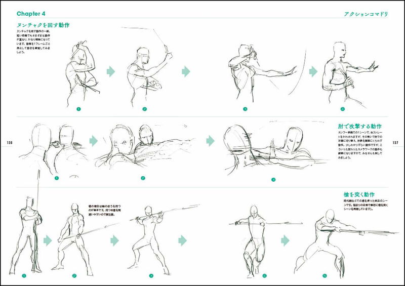 Junichi Hayama Animators Sketch Collection Of Moving People - Battle Characters image 12