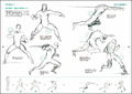Junichi Hayama Animators Sketch Collection Of Moving People - Battle Characters thumbnail 3