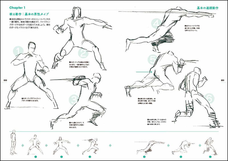 Junichi Hayama Animators Sketch Collection Of Moving People - Battle Characters image 3