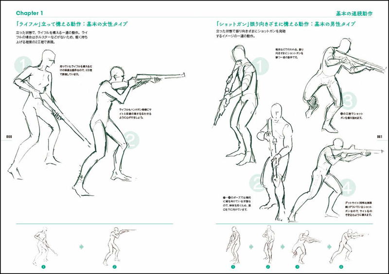 Junichi Hayama Animators Sketch Collection Of Moving People - Battle Characters image 8