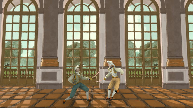 Sabreurs: A Noble Duel <span class="ext" style="background-color: #2a475e; color: #FFFFFF;">STEAM</span> <span class="ext ext_digital">digital</span> image 2