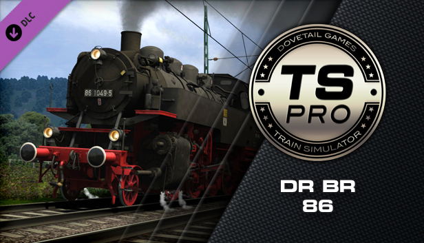 Train Simulator: DR BR 86 Loco Add-On (DLC) <span class="ext" style="background-color: #B0000F; color: #FFFFFF;">DLC</span> <span class="ext" style="background-color: #2a475e; color: #FFFFFF;">STEAM</span> <span class="ext ext_digital">digital</span> image 1