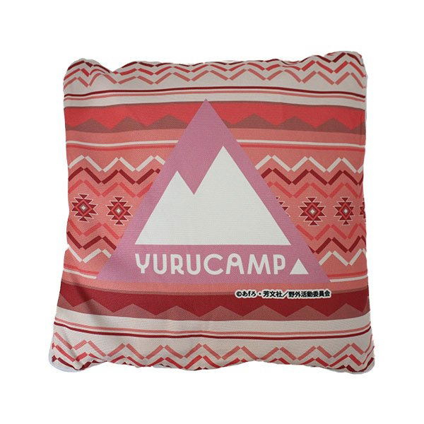 Yurucamp - Cushion in Blanket B image 1