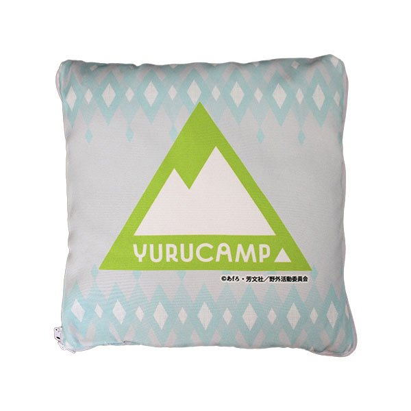 Yurucamp - Cushion in Blanket C image 1