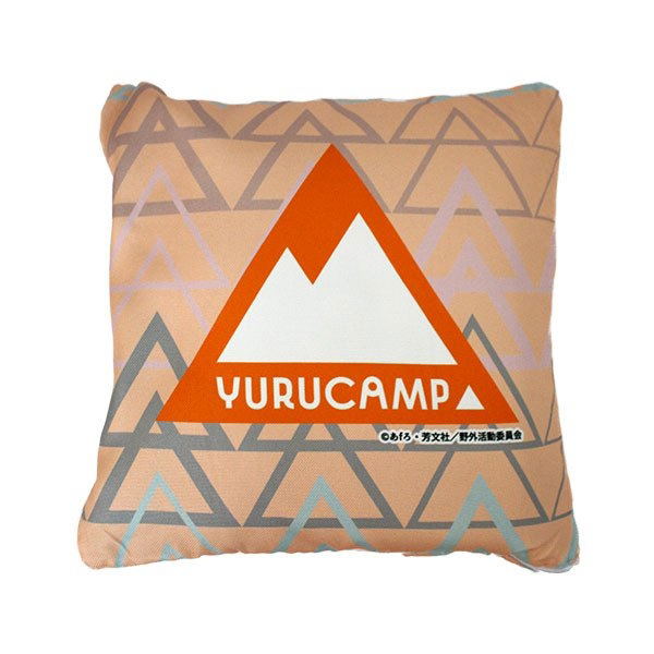 Yurucamp - Cushion in Blanket D image 1