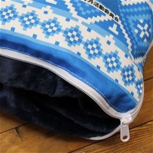Yurucamp - Cushion in Blanket D