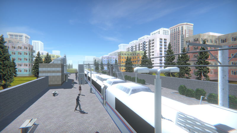 High Speed Trains <span class="ext" style="background-color: #2a475e; color: #FFFFFF;">STEAM</span> <span class="ext ext_digital">digital</span> image 3