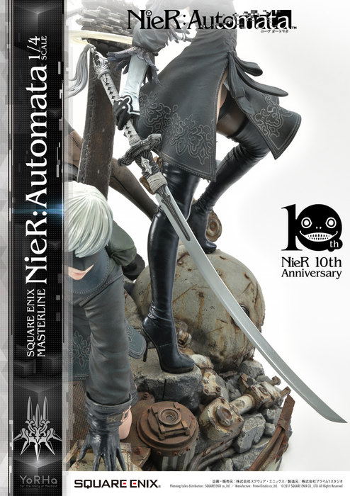 Square Enix Masterline Nier: Automata 1/4 Scale Pre-Painted Figure image 32