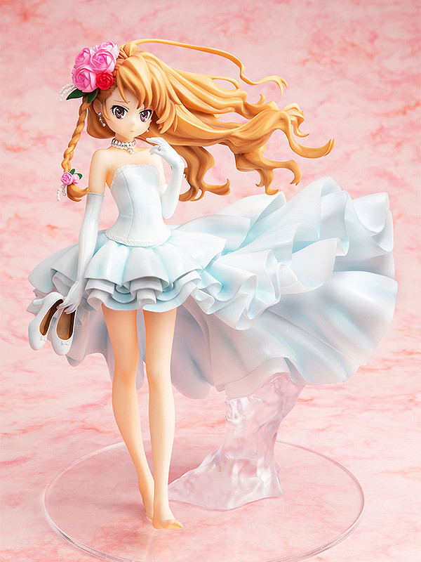 CA Works Toradora! 1/7 Scale Pre-Painted Figure: Taiga Aisaka Wedding Dress Ver. (Re-run) image 2