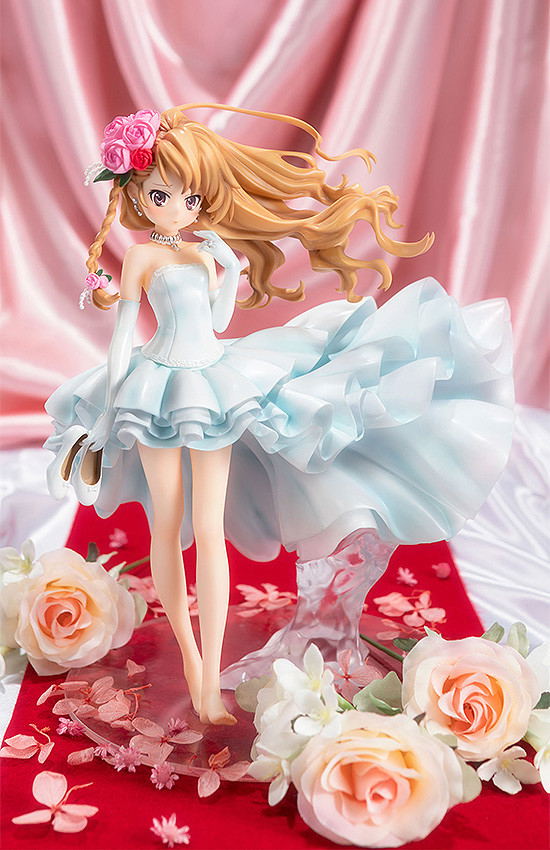 CA Works Toradora! 1/7 Scale Pre-Painted Figure: Taiga Aisaka Wedding Dress Ver. (Re-run) image 9