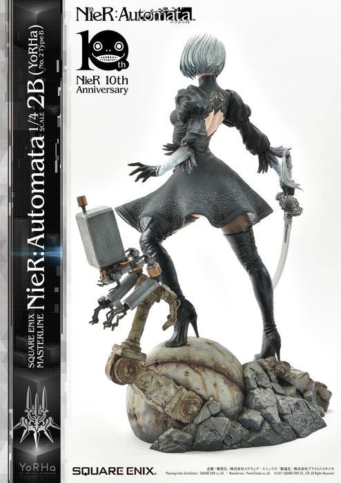 Square Enix Masterline Nier: Automata 1/4 Scale Pre-Painted Figure: YoRHa No. 2 Type B image 2