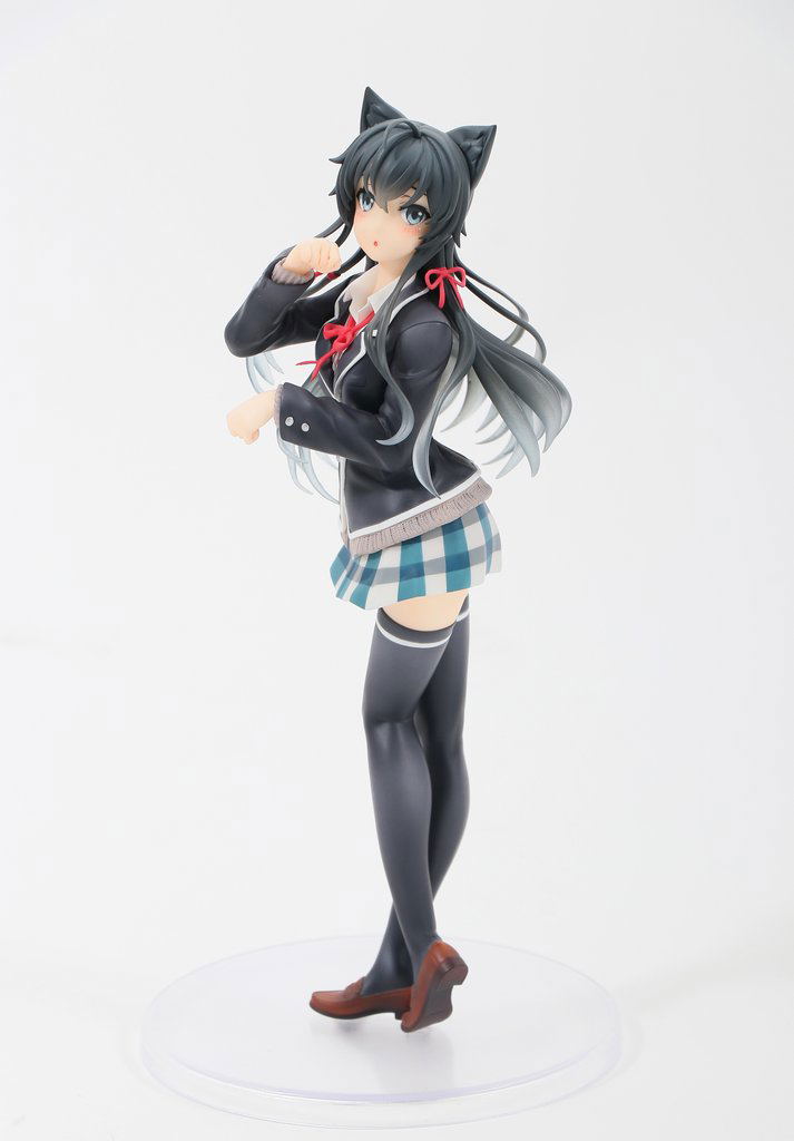 My Teen Romantic Comedy SNAFU TOO! Coreful Figure: Yukinoshita Yukino Cat Ears Uniform Ver. image 1