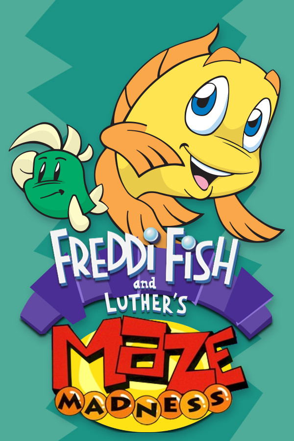 Freddi Fish and Luther's Maze Madness STEAM digital for Windows