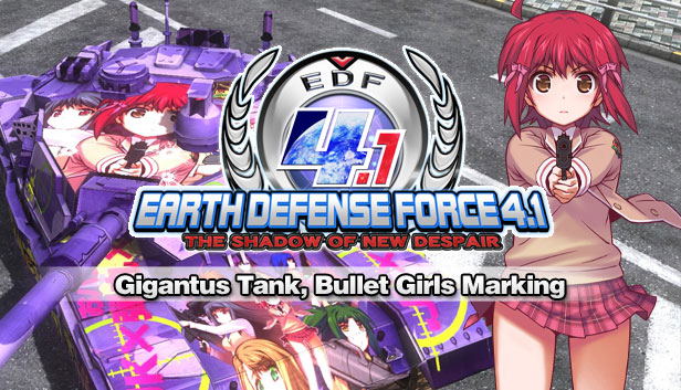 Gigantus Tank, Bullet Girls Marking (DLC) STEAM DLC digital — Import Game Deal