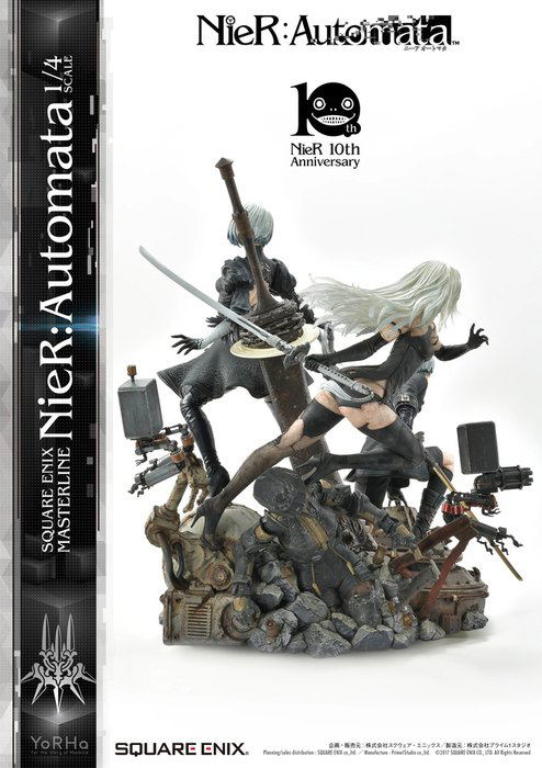 NieR:Automata 1/4 Scale　Deluxe Ver. It's finally here! The NieR:Automata 1/4 Scale Deluxe Ver! (With