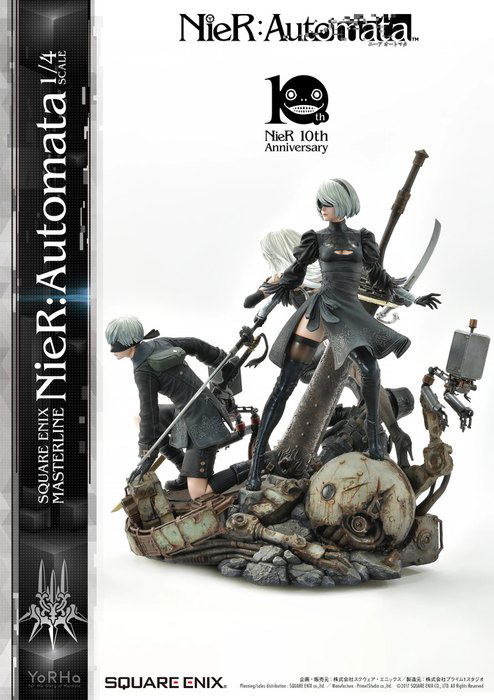 Square Enix Masterline Nier: Automata 1/4 Scale Pre-Painted Figure Deluxe Version image 12