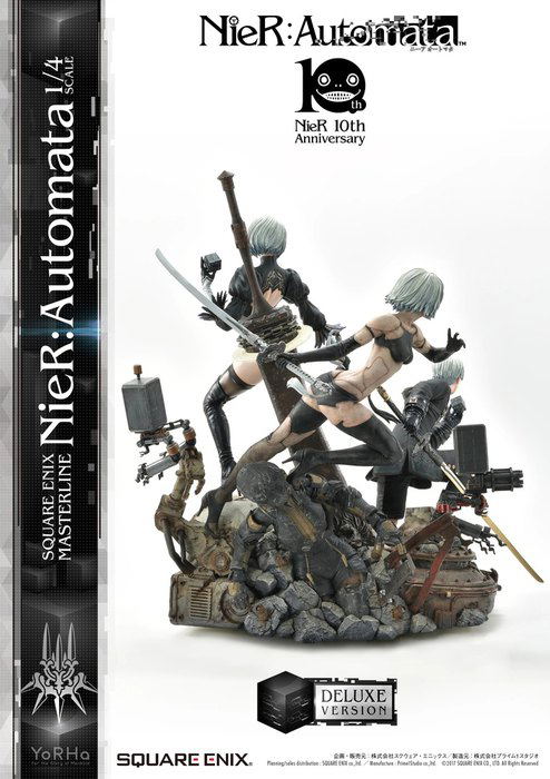 Square Enix Masterline Nier: Automata 1/4 Scale Pre-Painted Figure Deluxe Version image 2