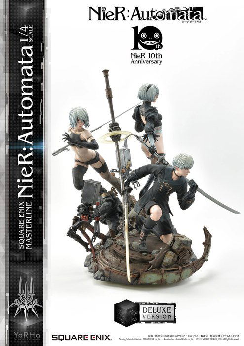 Square Enix Masterline Nier: Automata 1/4 Scale Pre-Painted Figure Deluxe Version image 3