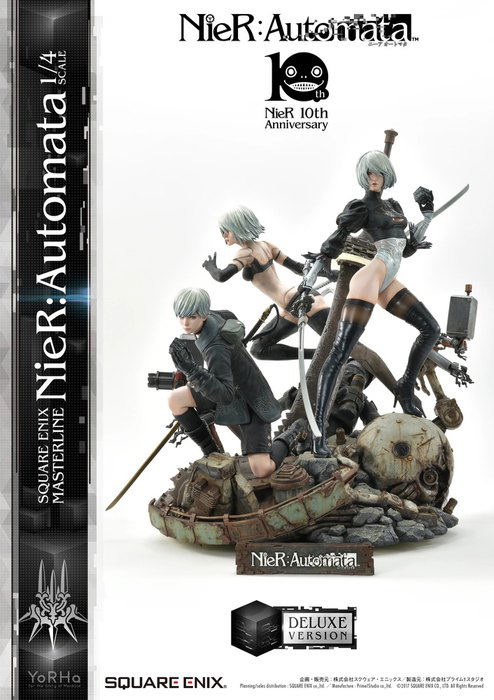 Square Enix Masterline Nier: Automata 1/4 Scale Pre-Painted Figure Deluxe Version image 6