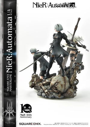 Square Enix Masterline Nier: Automata 1/4 Scale Pre-Painted Figure Deluxe Version_