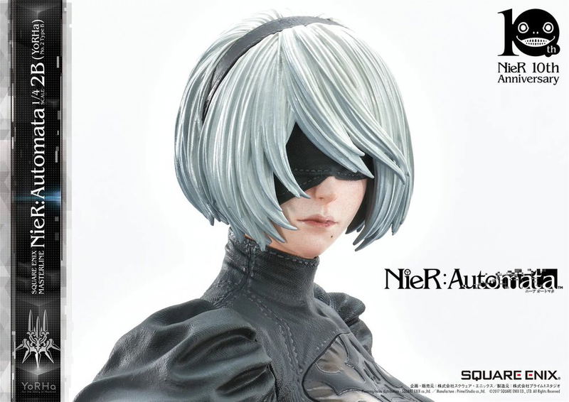 Square Enix Masterline Nier: Automata 1/4 Scale Pre-Painted Figure: YoRHa No. 2 Type B image 17