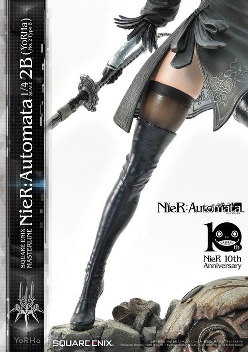 Square Enix Masterline Nier: Automata 1/4 Scale Pre-Painted Figure: YoRHa No. 2 Type B image 21