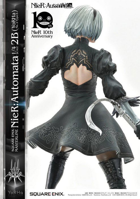 Square Enix Masterline Nier: Automata 1/4 Scale Pre-Painted Figure: YoRHa No. 2 Type B image 23