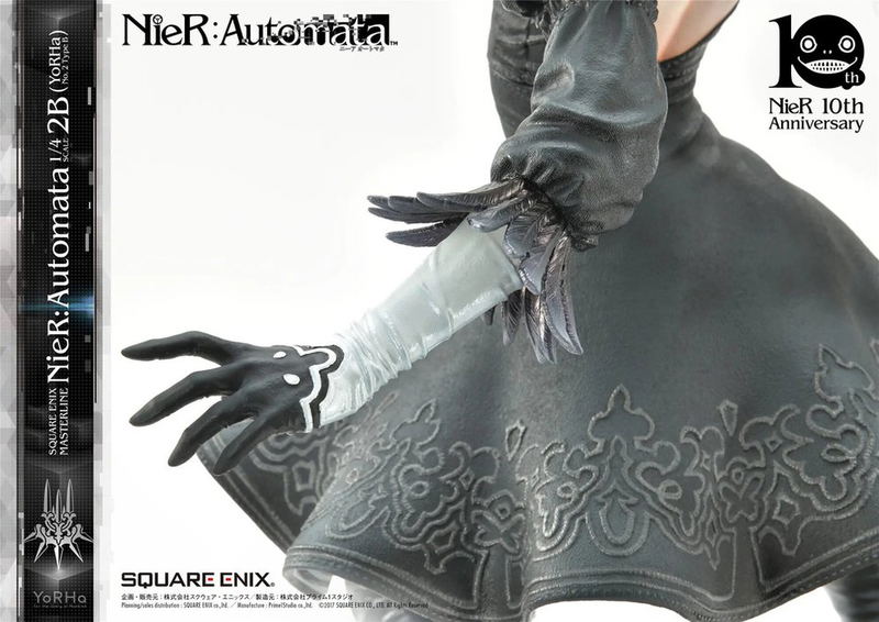 Square Enix Masterline Nier: Automata 1/4 Scale Pre-Painted Figure: YoRHa No. 2 Type B image 24