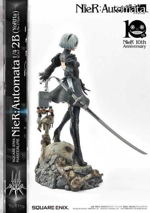 Square Enix Masterline Nier: Automata 1/4 Scale Pre-Painted Figure: YoRHa No. 2 Type B image 3