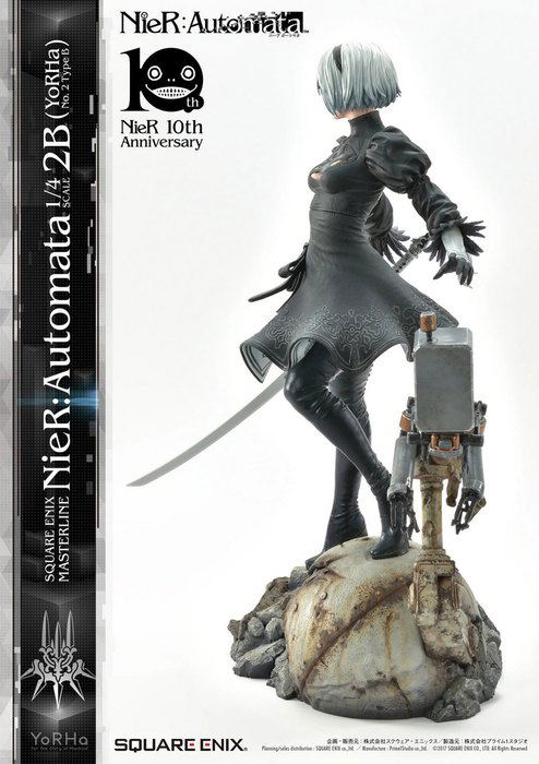 Square Enix Masterline Nier: Automata 1/4 Scale Pre-Painted Figure: YoRHa No. 2 Type B image 8