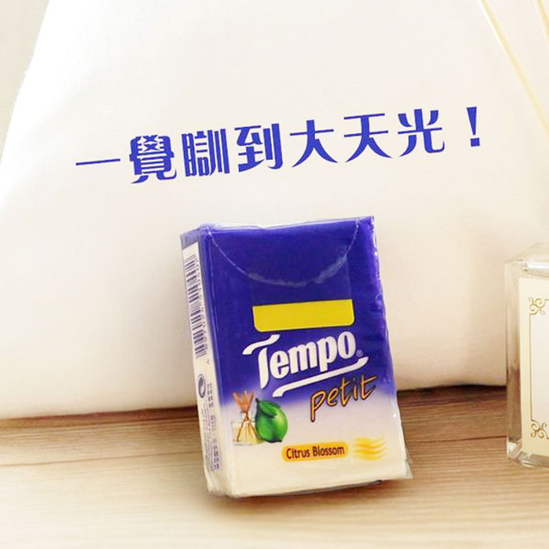 Tempo Petit Pocket Tissue - Citrus Blossom Scent image 3