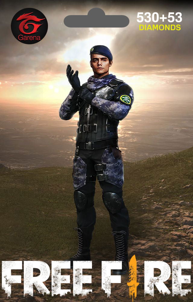 Garena Free Fire 530+53 Diamonds digital