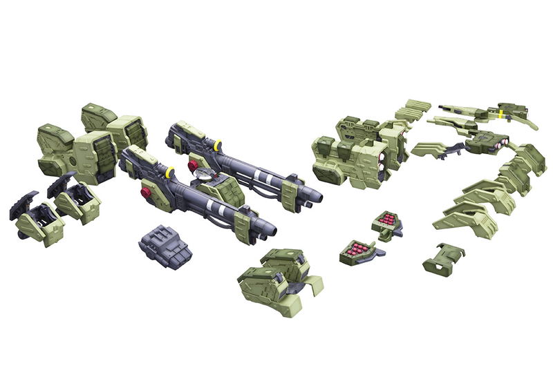 Zoids HMM 1/72 Scale Model Kit: Liger Zero Panzer Unit Marking Plus Ver. image 1
