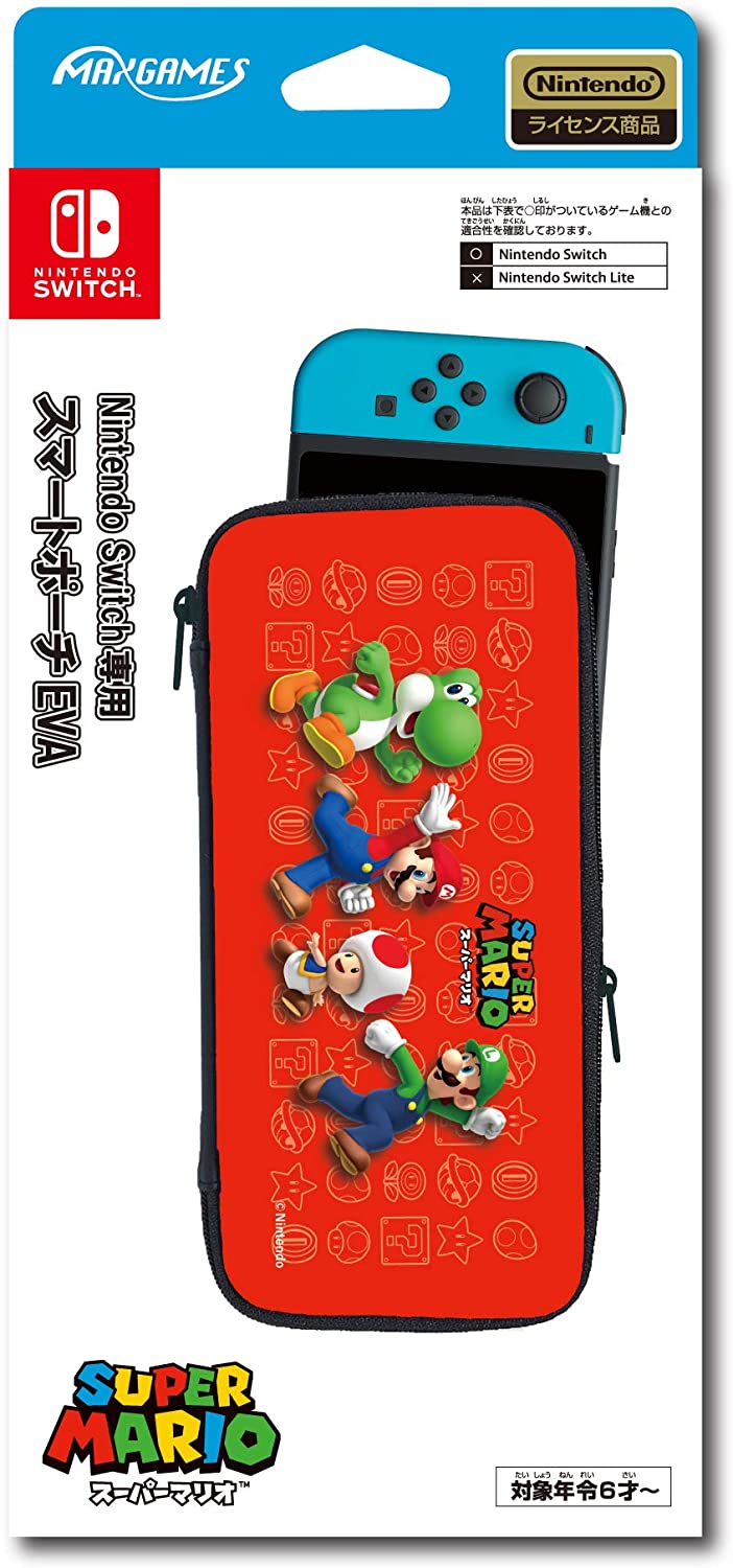 Super Mario Smart Pouch EVA for Nintendo Switch for Nintendo Switch