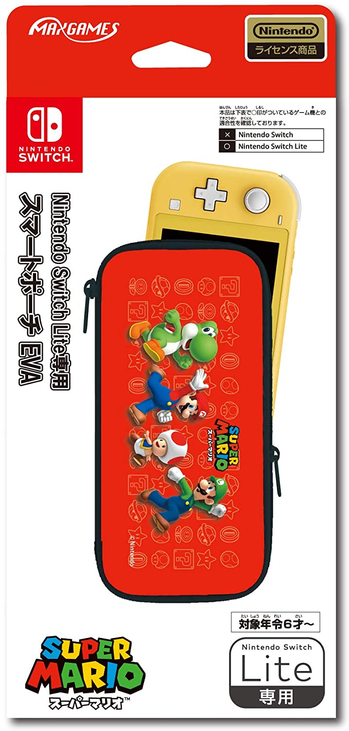 Super Mario Smart Pouch EVA for Nintendo Switch Lite image 1